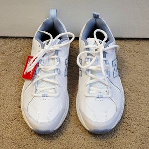 New Balance, 9.5, white